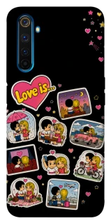 Чехол на Realme 6 Pro Love is ver.3 фото 1 из 1
