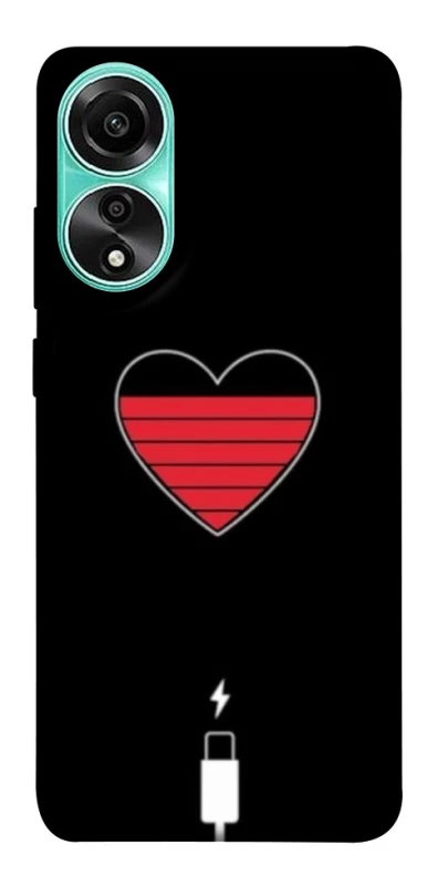 Чохол на Oppo A78 4G Charge your heart фото 1 з 1