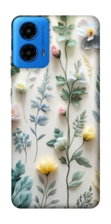 Чохол на Motorola Moto G45 Floral design ver.4 фото 1 з 1
