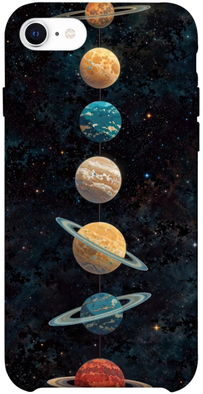 Чехол на Apple iPhone SE (2020) star system фото 1 из 1