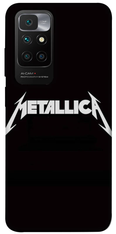 Чохол на Xiaomi Redmi 10 Metallica logo фото 1 з 1