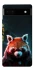 Чохол на Google Pixel 6a Cyber Red Panda фото 1 з 1