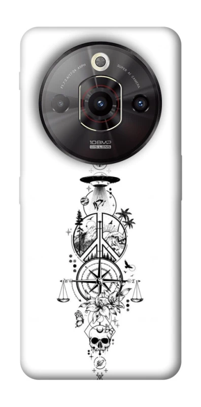 Чохол на ZTE Nubia Focus Pro Tattoo ver.7 фото 1 з 1