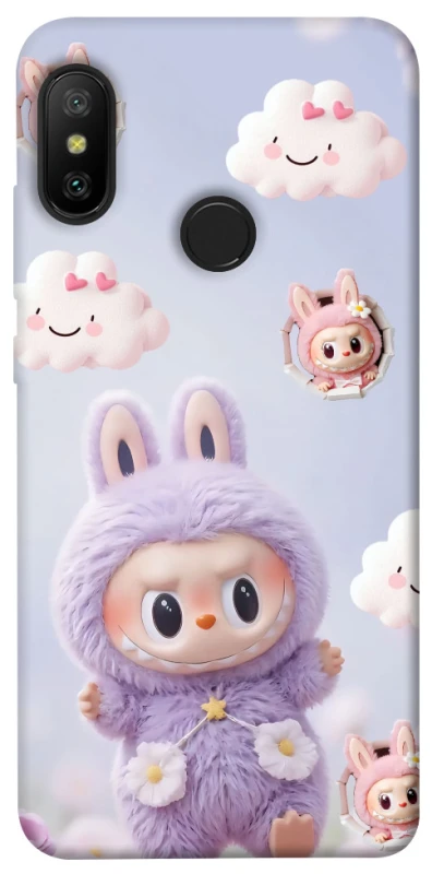 Чохол на Xiaomi Mi A2 Lite / Xiaomi Redmi 6 Pro Labubu & clouds фото 1 з 1