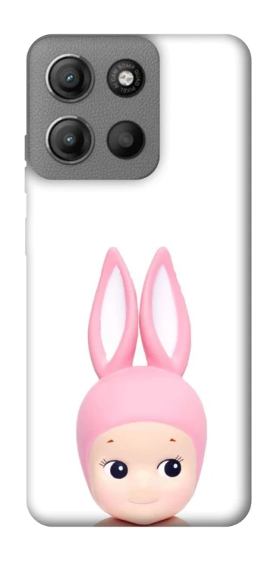 Чохол на Motorola Moto G15 Power Minimal Bunny Peek фото 1 з 1