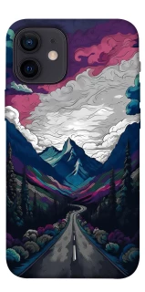 Чехол на Apple iPhone 12 mini (5.4") Нарисованные горы фото 1 из 1