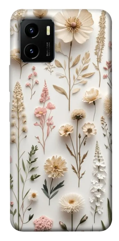 Чехол на Vivo Y15s Floral design ver.1 фото 1 из 1