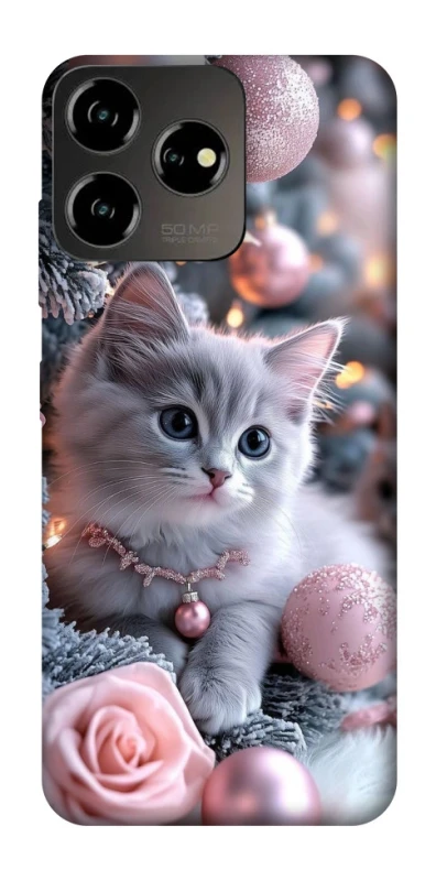 Чохол на ZTE Blade V50 Design 4G Christmas Kitty фото 1 з 1