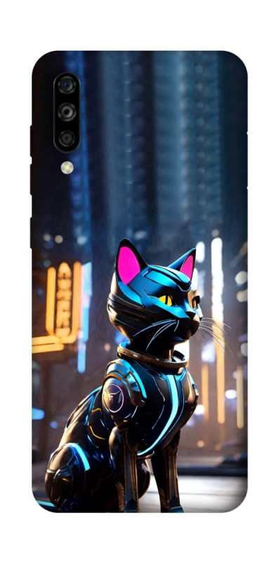Чохол на ZTE Blade A7s (2019) Cyber cat фото 1 з 1