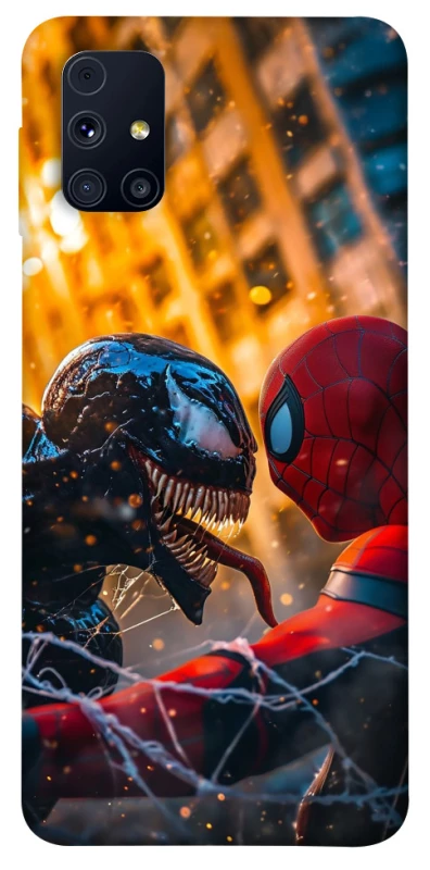 Чохол на Samsung Galaxy M31s Venom vs Spiderman фото 1 з 1