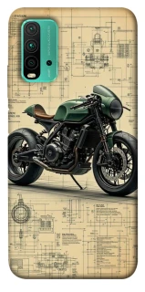 Чохол на Xiaomi Redmi Note 9 4G / Redmi 9 Power Bike model фото 1 з 1