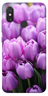Чохол на Xiaomi Mi 8 Фіолетові тюльпани фото 1 з 1