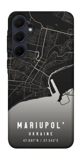 Чохол на Samsung Galaxy A35 Mariupol map фото 1 з 1