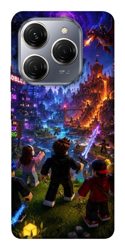 Чехол на TECNO Spark 20 Pro Roblox aesthetics ver.12 фото 1 из 1