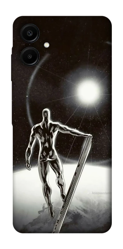 Чохол на Samsung Galaxy A07 Срібний серфер фото 1 з 1