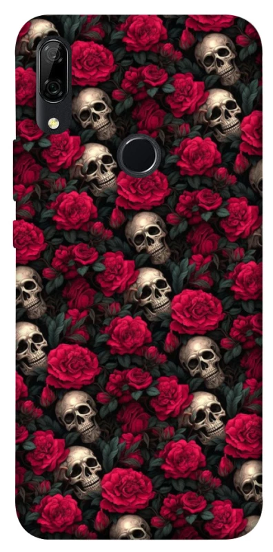 Чохол на Huawei P Smart Z Черепа та рози фото 1 з 1