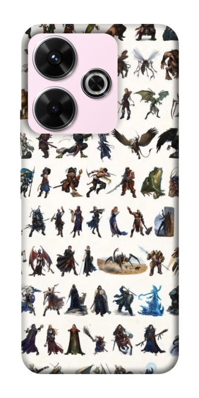 Чехол на Xiaomi Poco M6 4G Character Selection фото 1 из 1