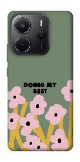 Чехол на Xiaomi Redmi Note 14 4G (Int. version) Doing my best фото 1 из 1