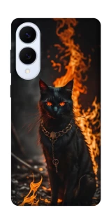 Чохол на Samsung Galaxy S25 Edge Вогняний кіт фото 1 з 1