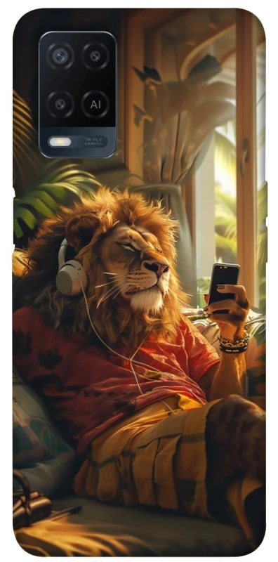 Чохол на Oppo A54 4G Лев v2 фото 1 з 1