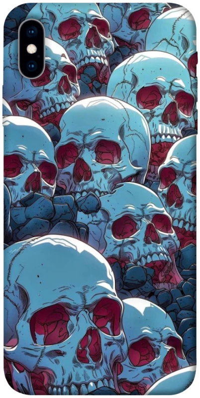 Чехол на Apple iPhone X (5.8") Skulls v2 фото 1 из 1