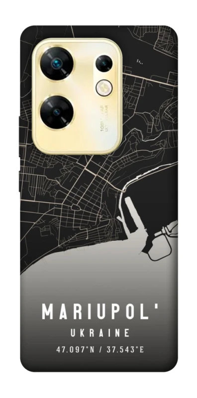 Чехол на Infinix Zero 30 4G Mariupol map фото 1 из 1
