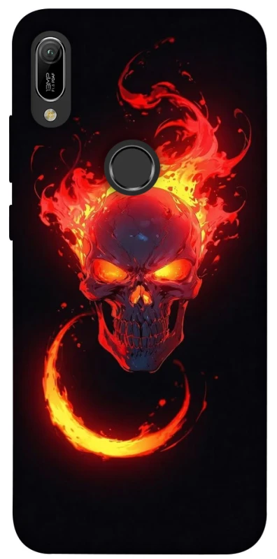 Чехол на Huawei Y6 (2019) Blood Skull фото 1 из 1