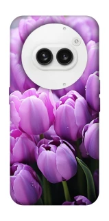 Чехол на Nothing Phone (2a) Фиолетовые тюльпаны фото 1 из 1