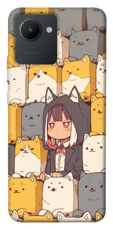 Чохол на Realme C30s Like a cat фото 1 з 1