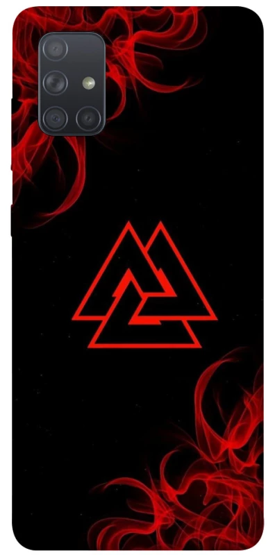 Чехол на Samsung Galaxy A71 Валькнут фото 1 из 1