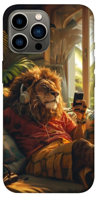 Чехол на Apple iPhone 12 Pro Max (6.7") Лев v2 фото 1 из 1