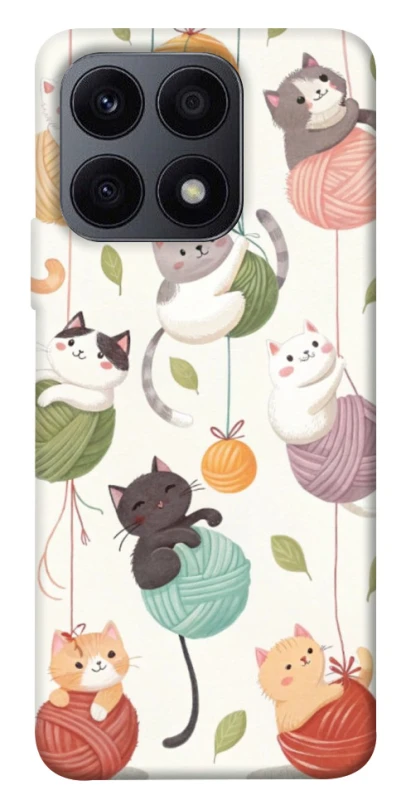 Чехол на Huawei Honor X8a Funny Kittens фото 1 из 1