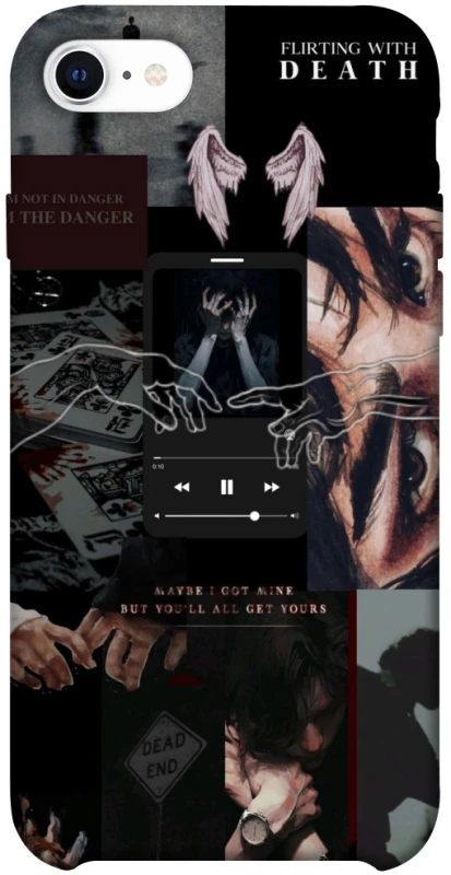 Чехол на Apple iPhone SE (2020) Flirt collage фото 1 из 1