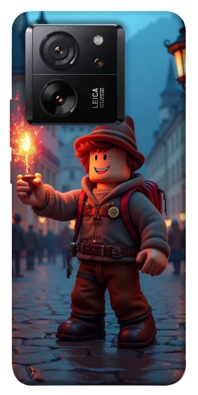 Чохол на Xiaomi 13T Pro Roblox Fire Logo Blue Flames фото 1 з 1