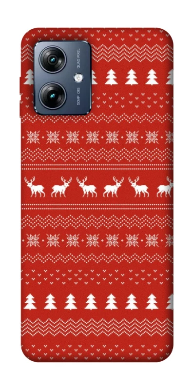 Чехол на Motorola Moto G54 Power Новогодний v12 фото 1 из 1