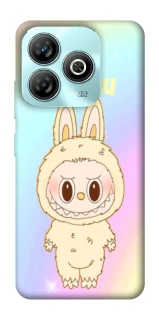 Чохол на ZTE Blade A75 4G Fluffy Rainbow Labubu фото 1 з 1