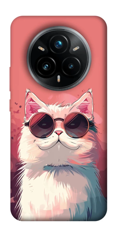 Чохол на Realme 14 Pro+ Сat with glasses фото 1 з 1