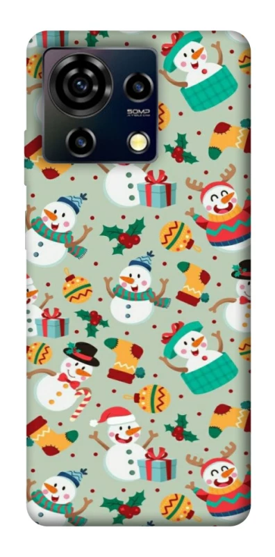 Чехол на ZTE Blade V50 Vita Новогодний v2 фото 1 из 1