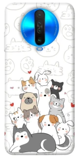 Чохол на Xiaomi Poco X2 Funny Pets фото 1 з 1