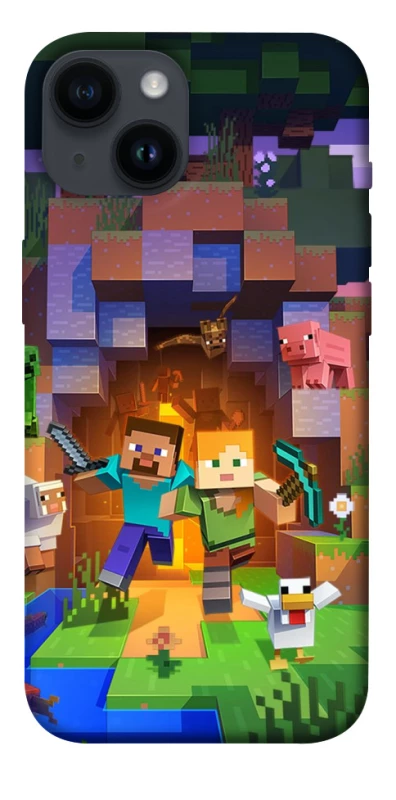Чехол на Apple iPhone 14 (6.1") Minecraft game фото 1 из 1