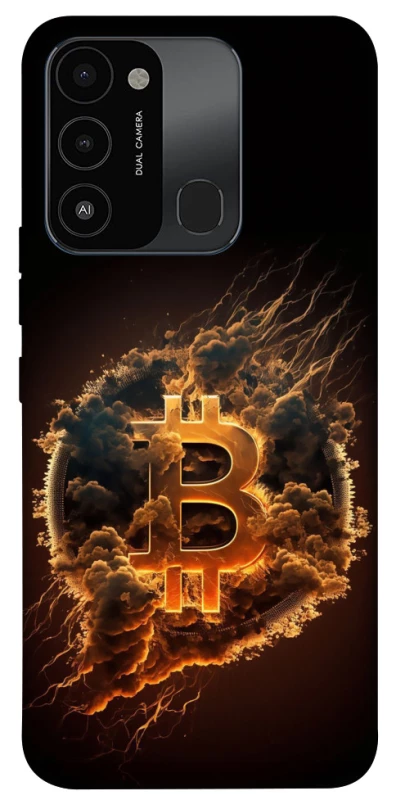 Чохол на TECNO Spark 8C Smoky Bitcoin фото 1 з 1