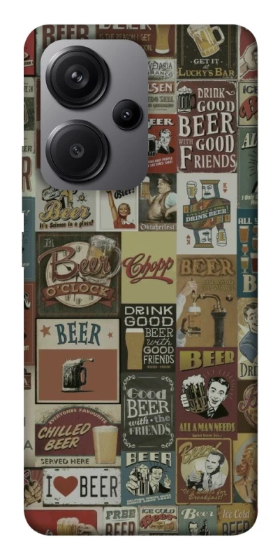 Чехол на Xiaomi Redmi Note 13 Pro+ Retro collage ver.1 фото 1 из 1