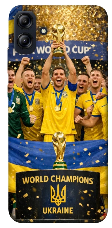 Чохол на Samsung Galaxy A04e UA-Football ver.5 фото 1 з 1