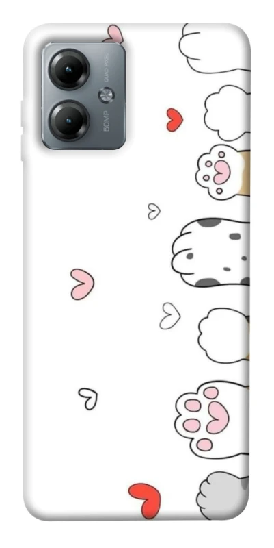 Чехол на Motorola Moto G14 Paws фото 1 из 1