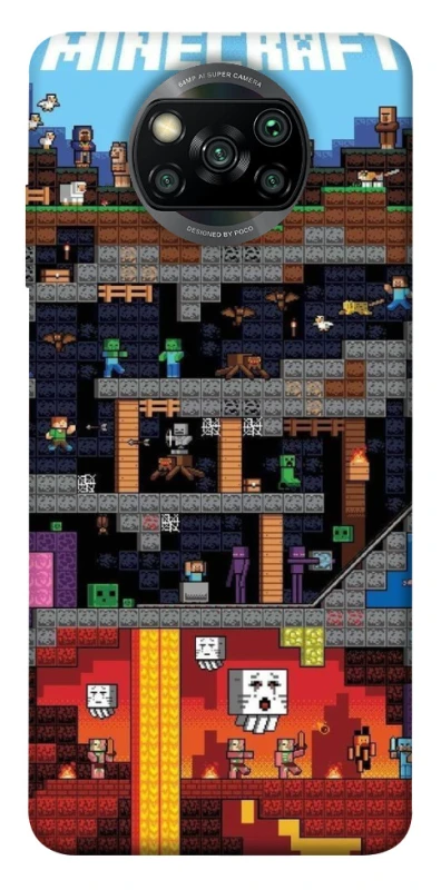 Чохол на Xiaomi Poco X3 NFC / Poco X3 Pro Minecraft фото 1 з 1