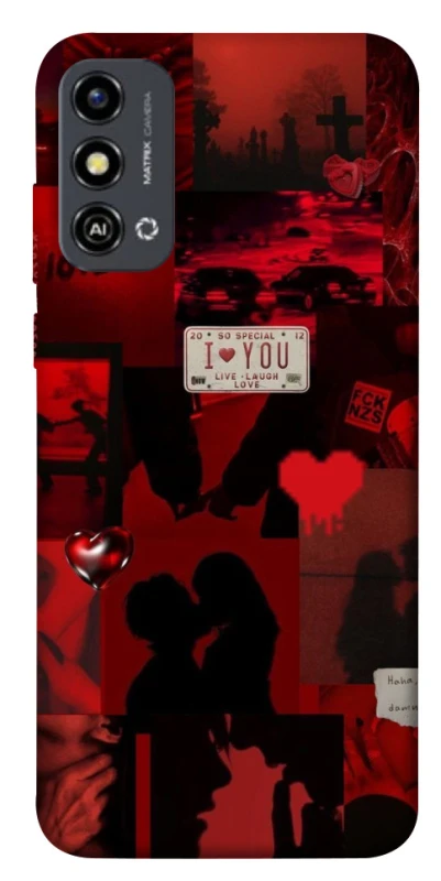 Чохол на ZTE Blade A53 Love collage ver.2 фото 1 з 1