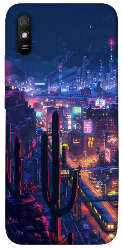 Чохол на Xiaomi Redmi 9A Night city фото 1 з 1