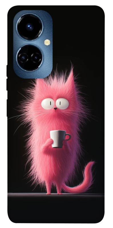 Чехол на TECNO Camon 19 Pro Розовый котёнок фото 1 из 1