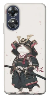 Чохол на Oppo A17 Samurai Cat Warrior фото 1 з 1