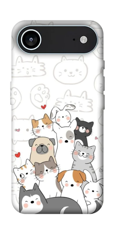 Чохол на Apple iPhone 17 Air (6.5") Funny Pets фото 1 з 1